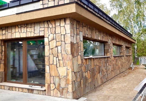 Плитняк кора дерева для фасада купить в Ялте