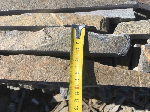 Горбушка златолит мультиколор для облицовки купить в Ялте