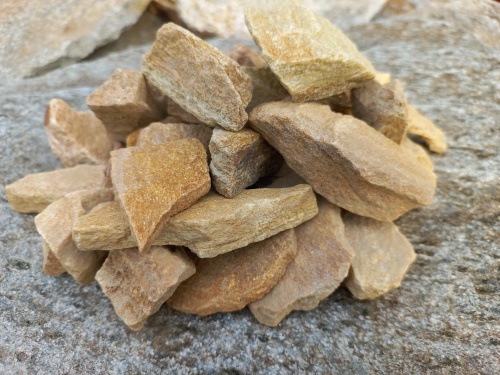 Златолит жёлтый декоративная каменная крошка купить в Ялте